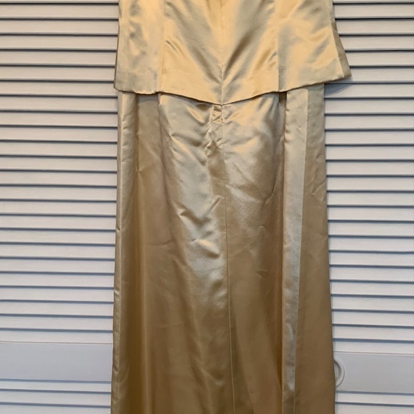 NWT Silk Shantung special occasion gown + jacket - Picture 2 of 9
